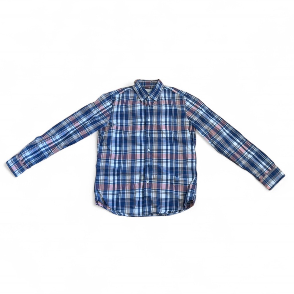 American Eagle - Classic Plaid Preppy Button-Down Shirt